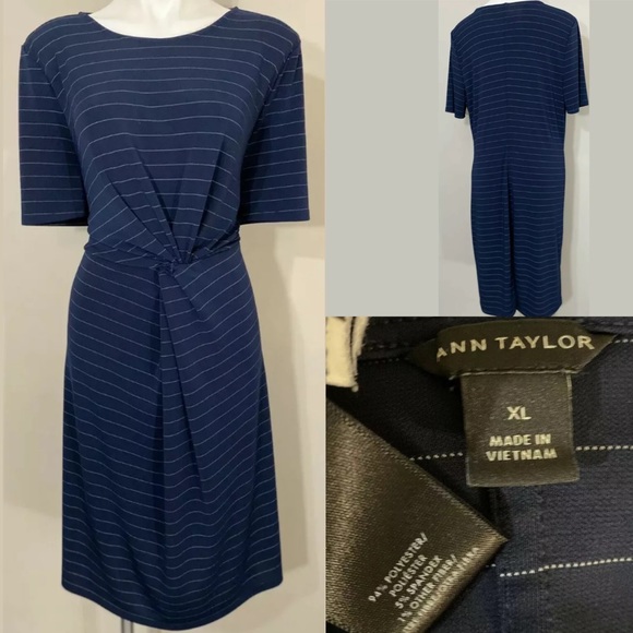 Ann Taylor Dresses & Skirts - Ann Taylor XL Stretch Short Sleeve Career Dress.